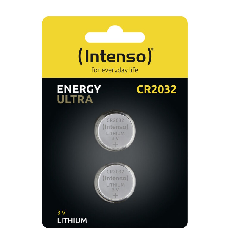 Intenso Μπαταρία λιθίου Energy Ultra CR2032 Συσκευασία 2 τεμαχίων
